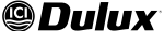 ici dulux logo black and white